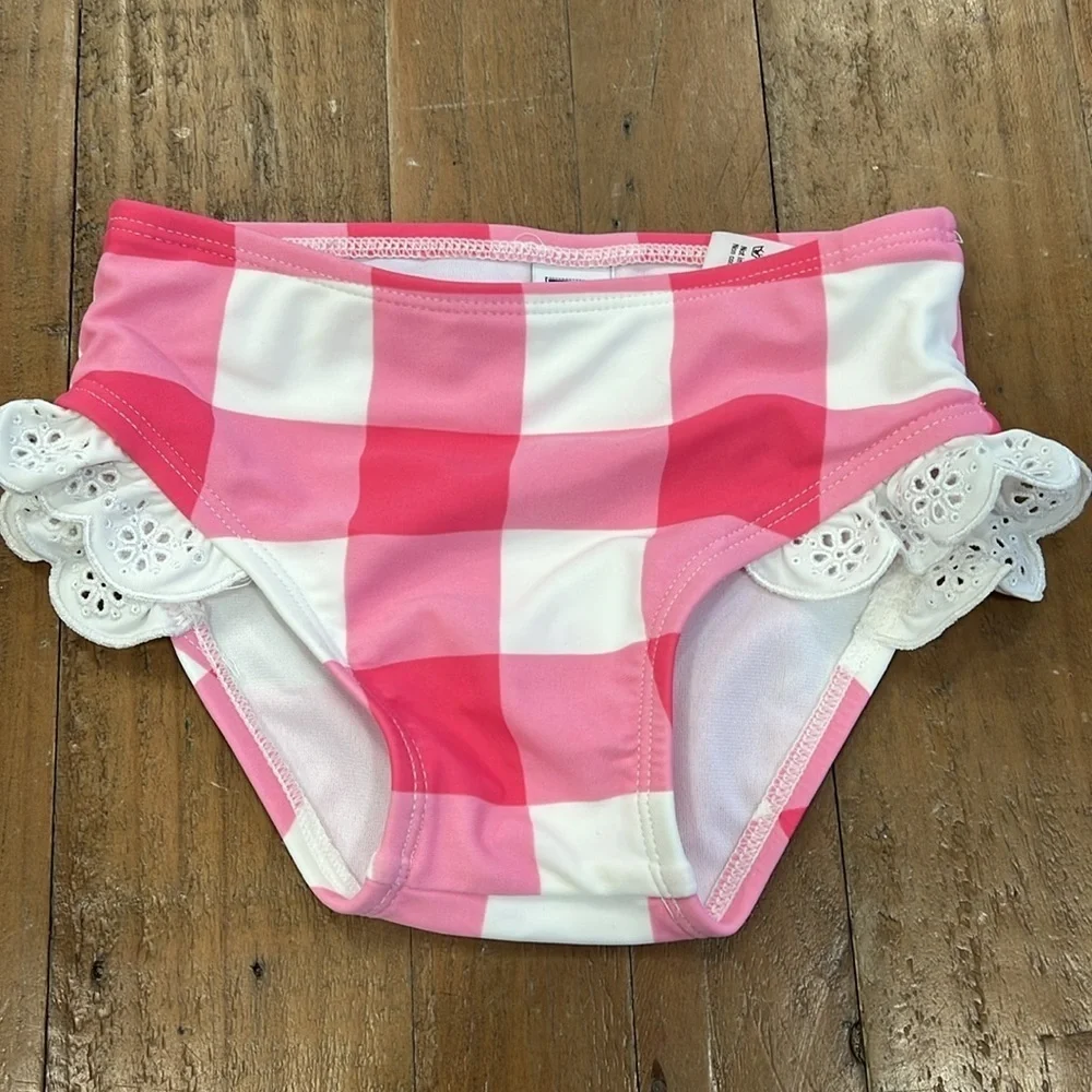 Janie and jack picnic plaid bikini